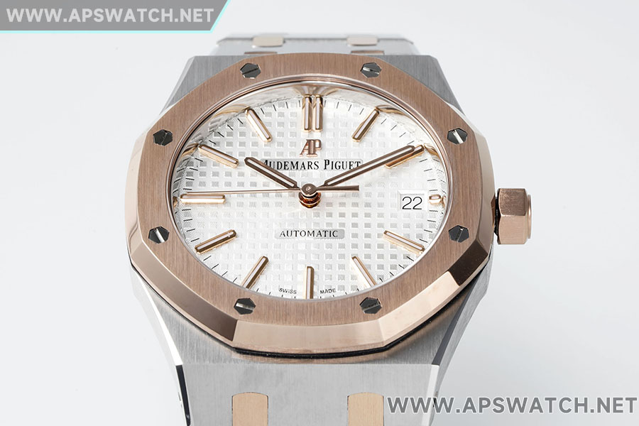 APS厂爱彼皇家橡树系列15450SR.OO.1256SR.01手表 第4张